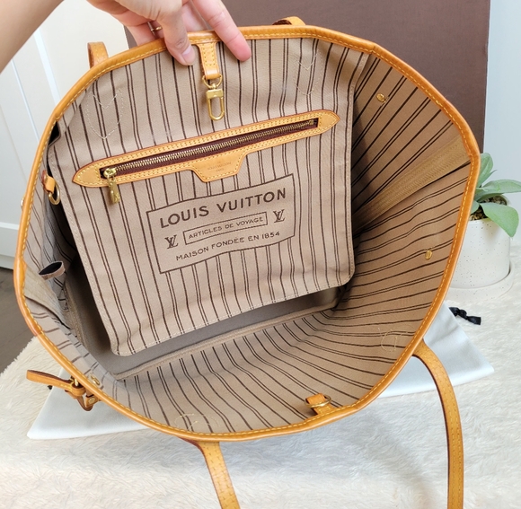 💕CLASSIC Tote Bag Louis Vuitton Neverfull Mm Monogram - Picture 12 of 16